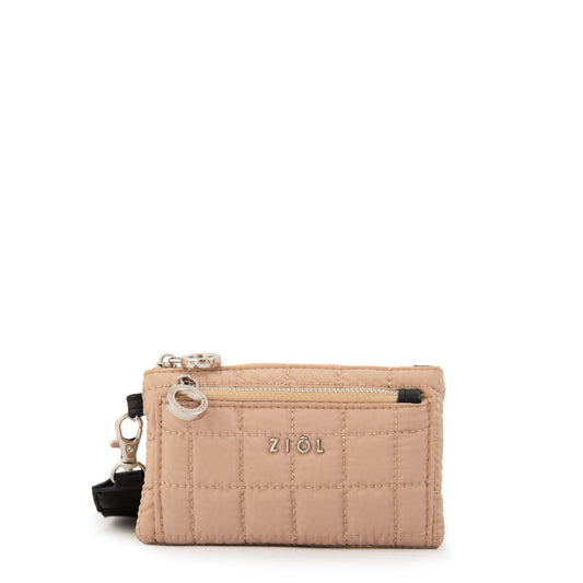 Monedero Nacha Beige