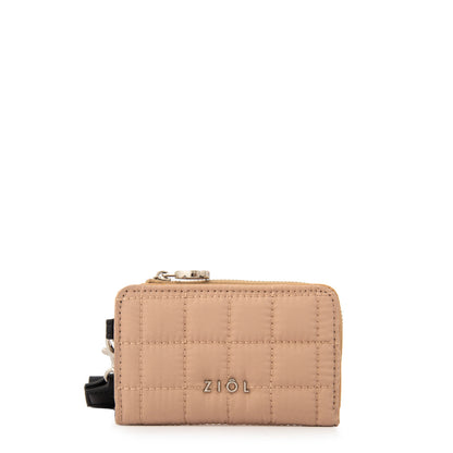 Billetera Pequeña Nacha Beige