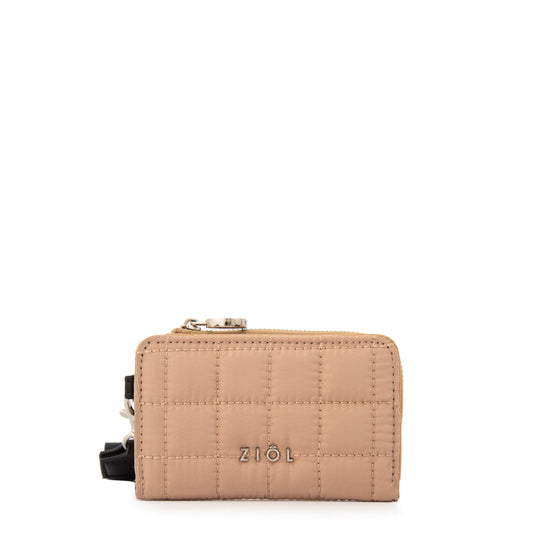 Billetera Pequeña Nacha Beige