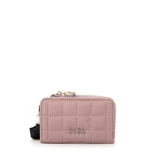 Billetera Pequeña Nacha Rosado Viejo