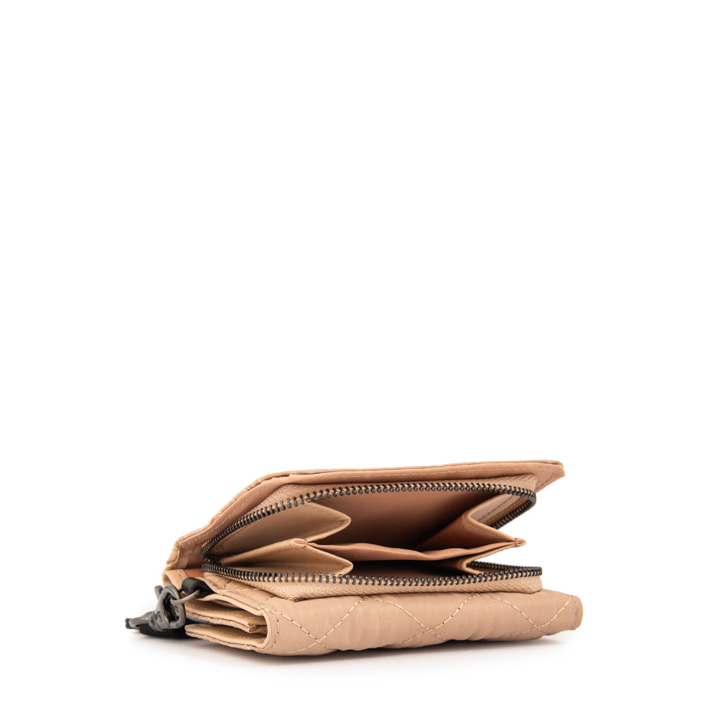 Billetera Pequeña Cersei Beige