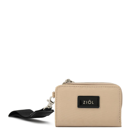 Billetera Luna Beige