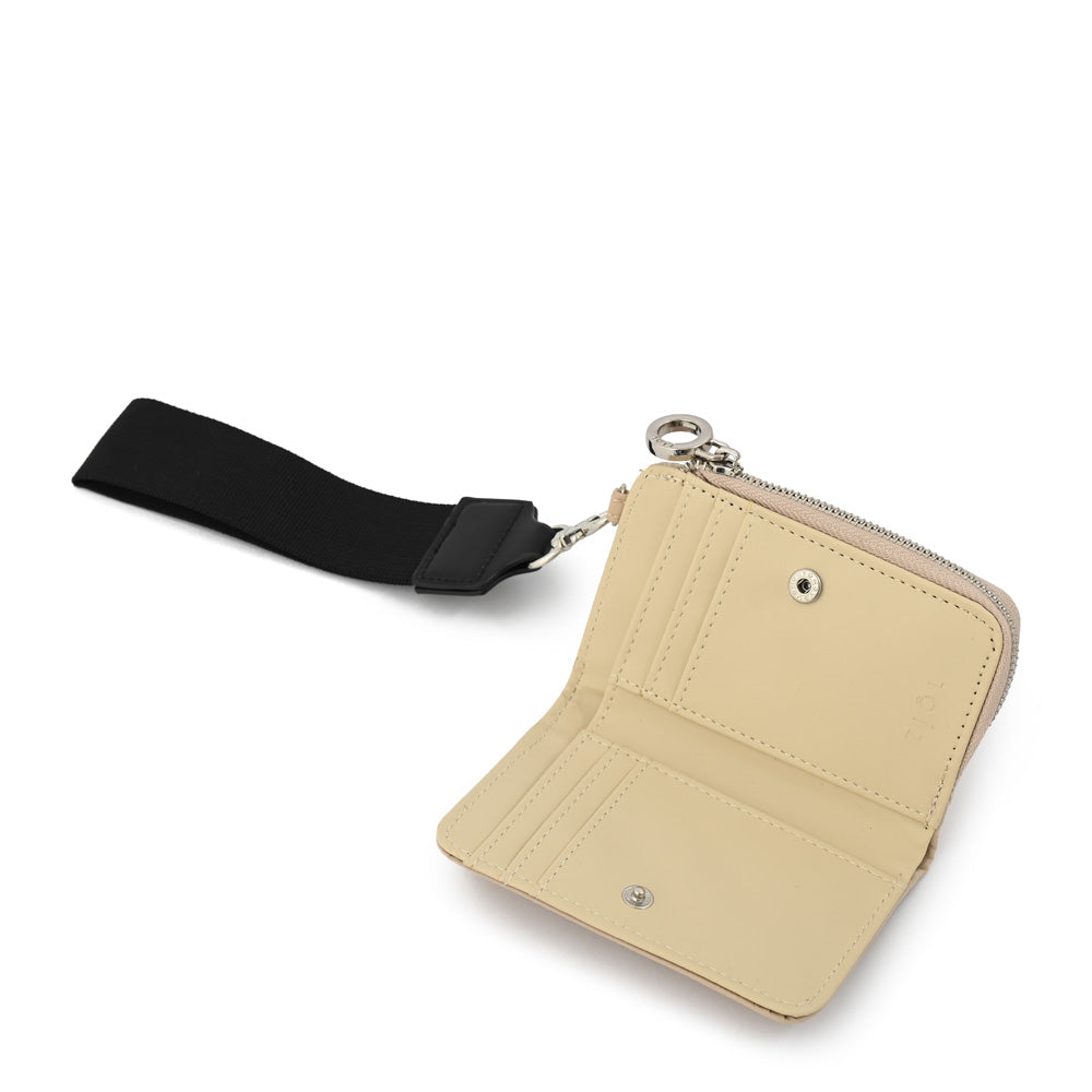 Billetera Luna Beige