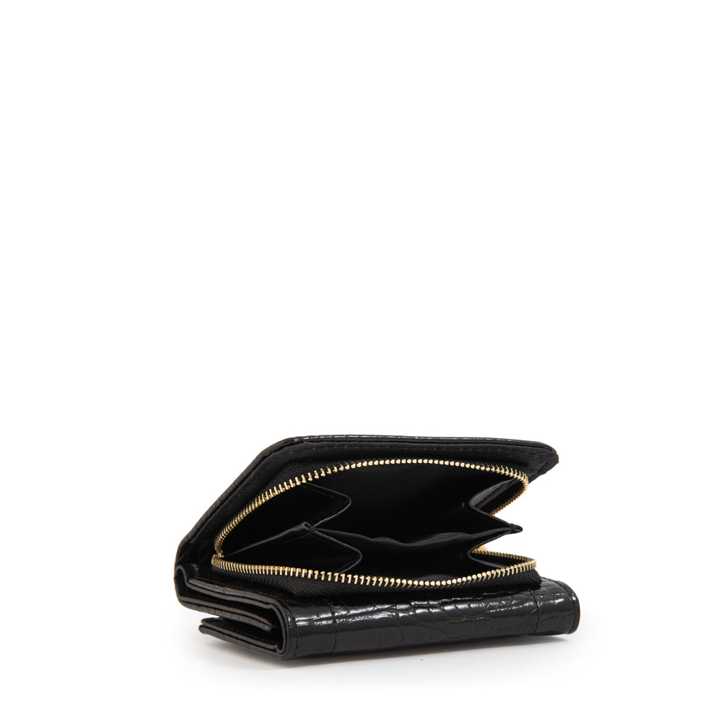 Billetera Pequeña Areu Negro