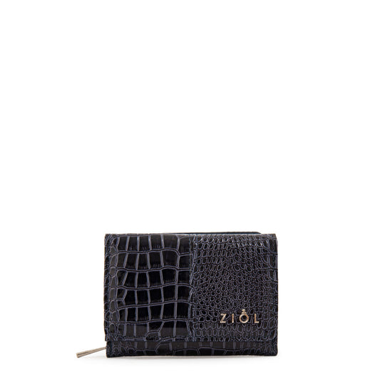 Billetera Pequeña Caroline Azul Oscuro