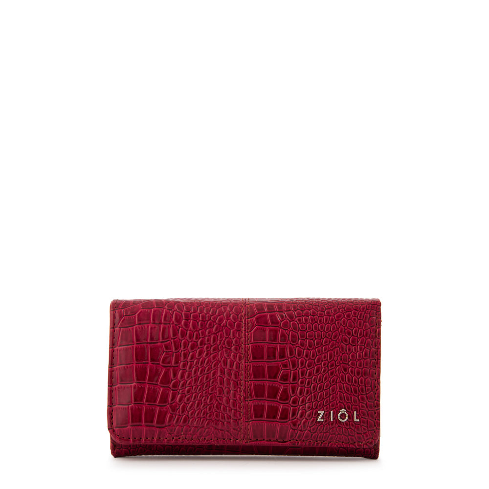 Billetera Caroline Rojo