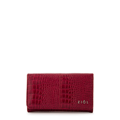 Billetera Caroline Rojo