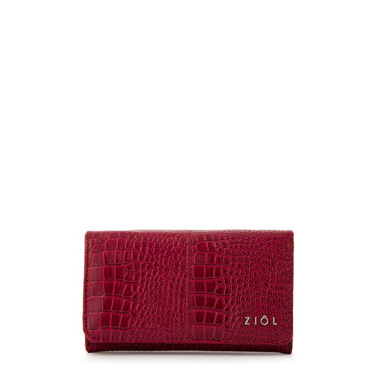 Billetera Caroline Rojo