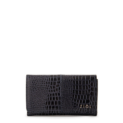 Billetera Caroline Azul Oscuro