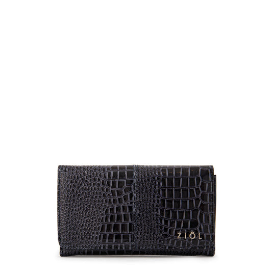 Billetera Caroline Azul Oscuro