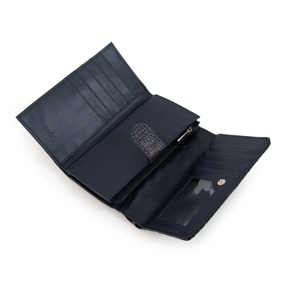 Billetera Caroline Azul Oscuro