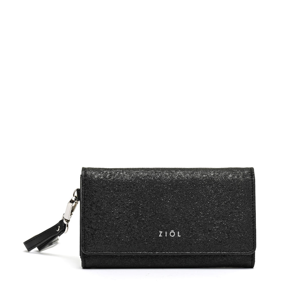 Billetera Acordeon Jamie Negro