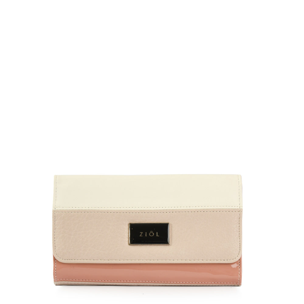 Billetera Grande Clara Beige