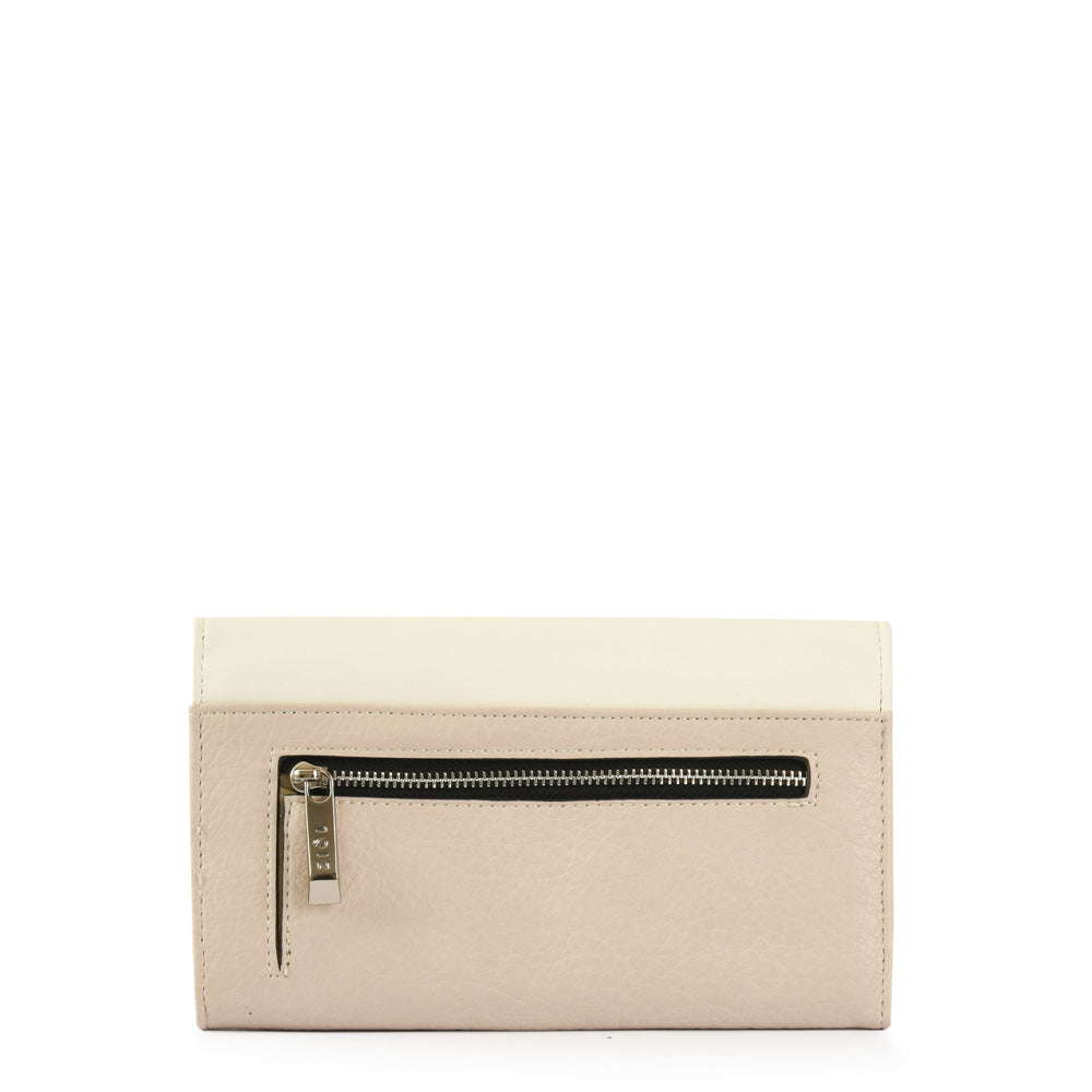 Billetera Grande Clara Beige