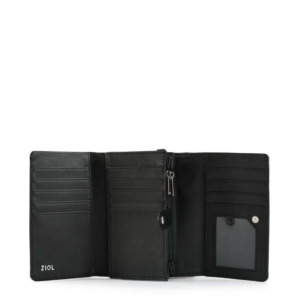 Billetera Acordeon Araxa Negro