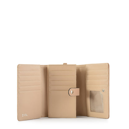 Billetera Acordeon Vayk Beige