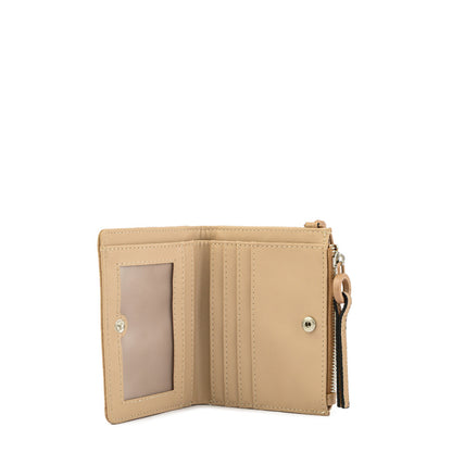 Billetera Cierre Exterior Vayk Beige