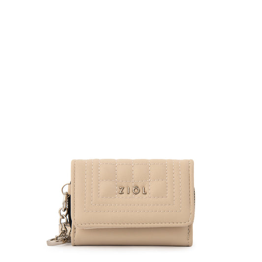 Billetera Pequeña Nay Beige