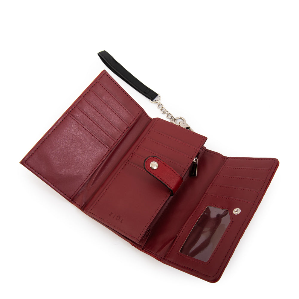 Billetera Shanon Rojo