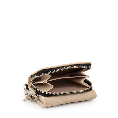Billetera Pequeña Shanon Beige