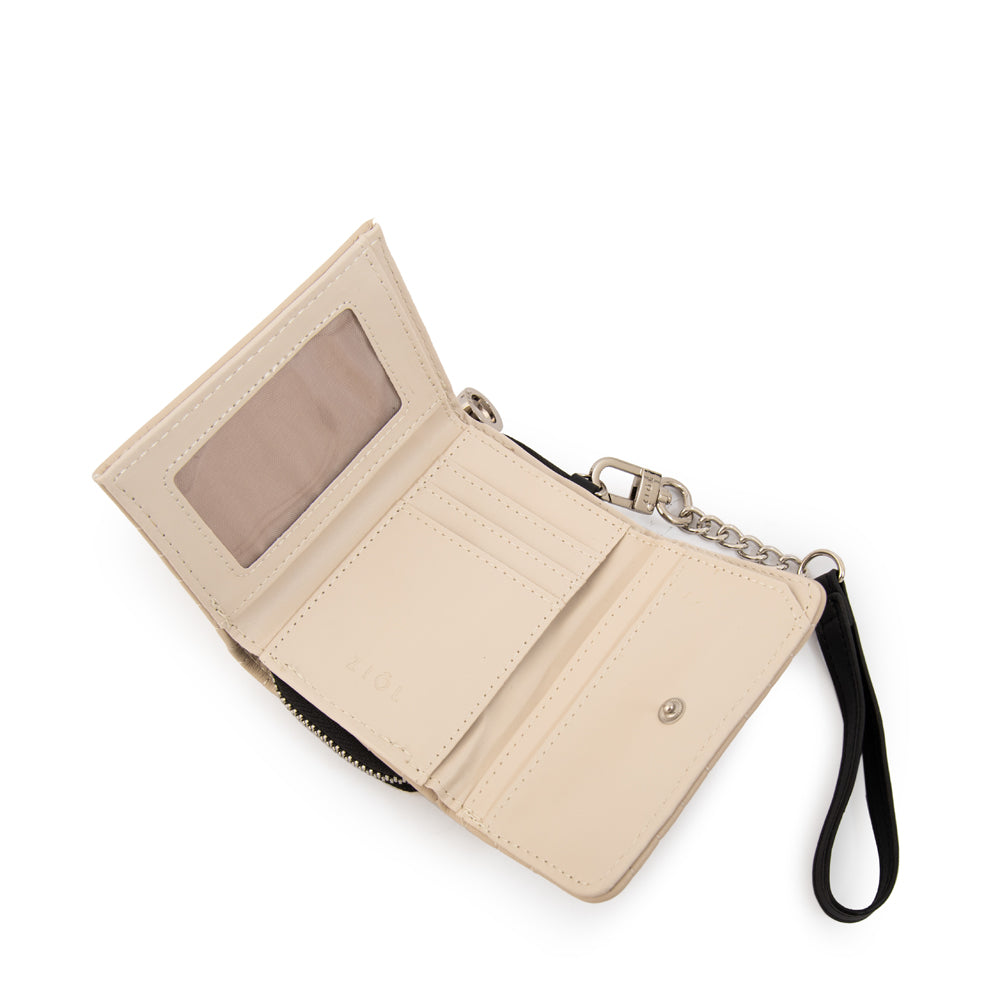 Billetera Pequeña Shanon Beige