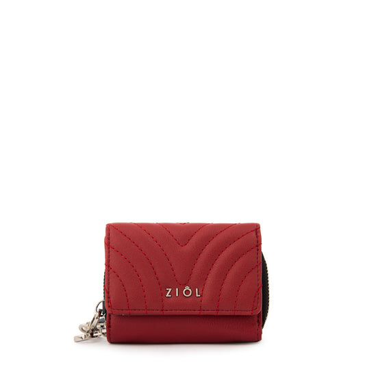 Billetera Pequeña Shanon Rojo
