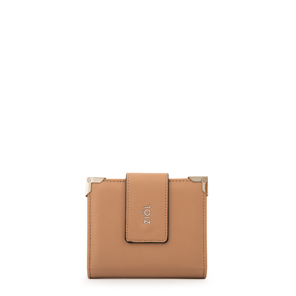 Billetera Pequeña Demin Beige