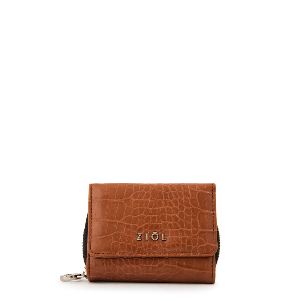 Billetera Pequeña Lorena Camel