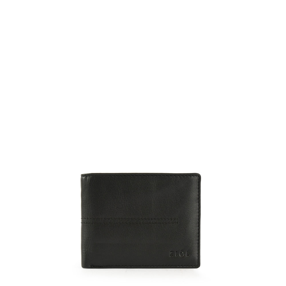 Billetera Hombre C/Aleta Romelio Negro