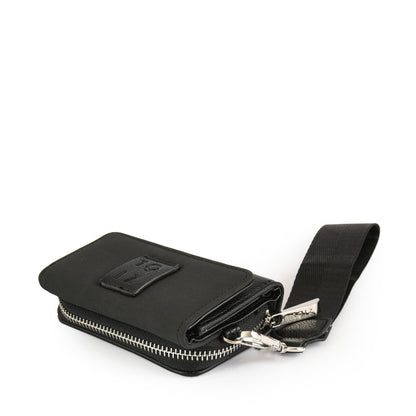 Billetera Cierre Exterior Adelia Negro