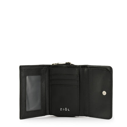 Billetera Cierre Exterior Adelia Negro