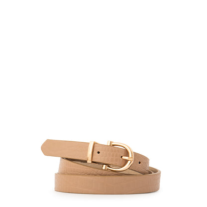 Cinturon Agnes Beige