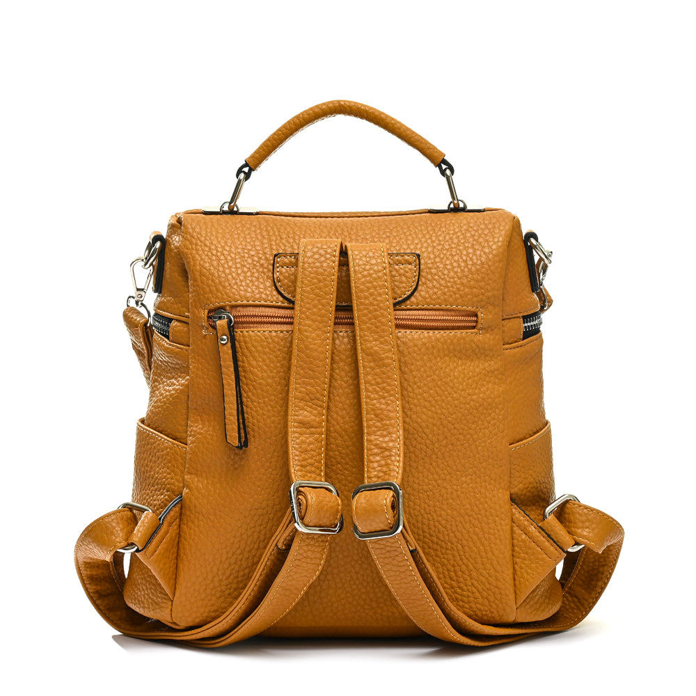 Mochila Aoka Mostaza