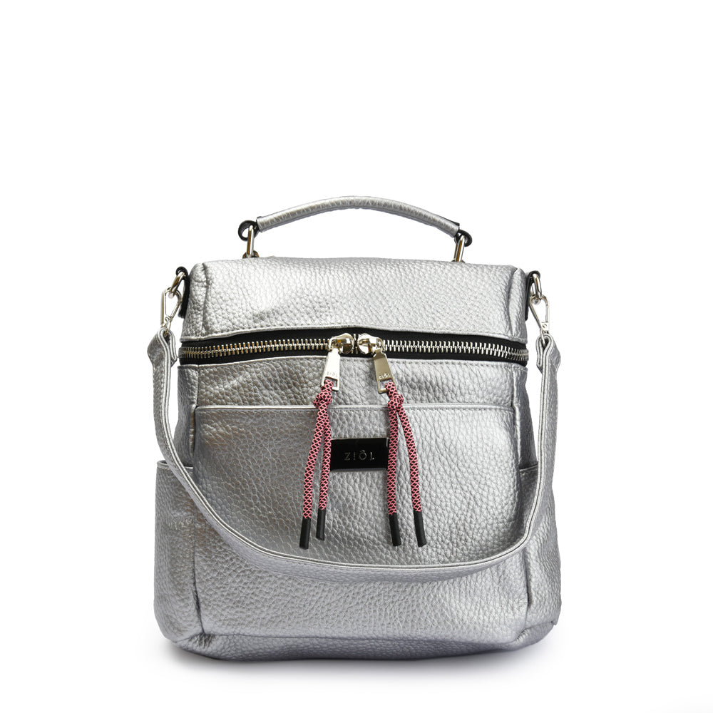 Mochila Aoka Plateado