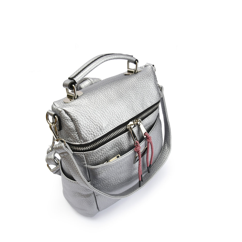 Mochila Aoka Plateado