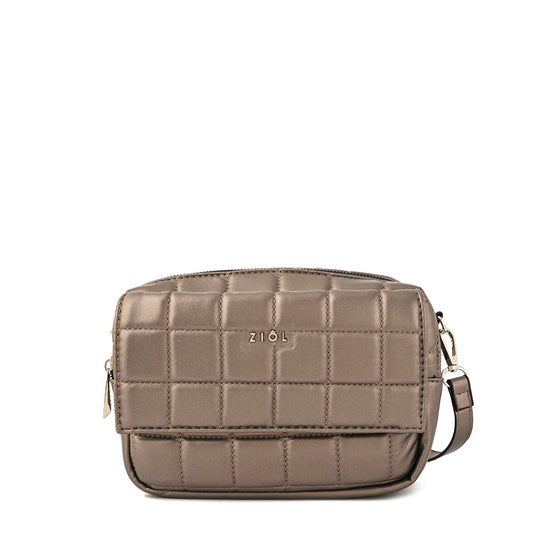 Crossbody Aricia Plateado Oscuro