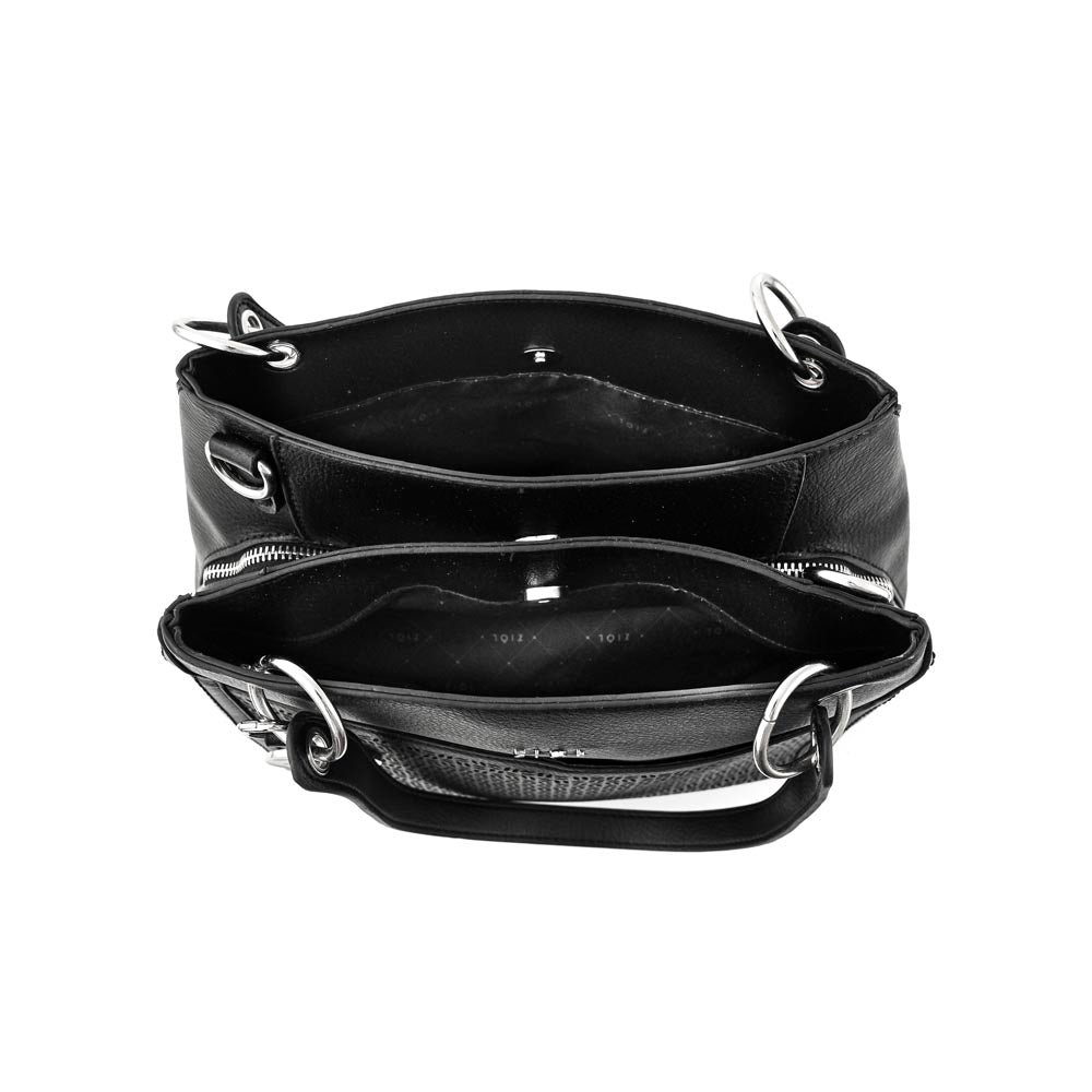 Cartera Dos Asas Asturias Negro