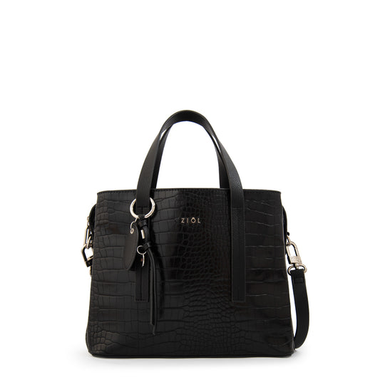 Cartera Dos Asas Aurora Negro Especial
