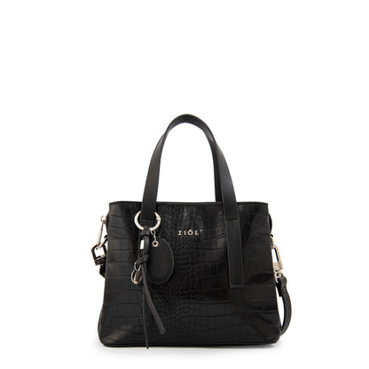 Cartera Dos Asas Pequeña Aurora Negro Especial