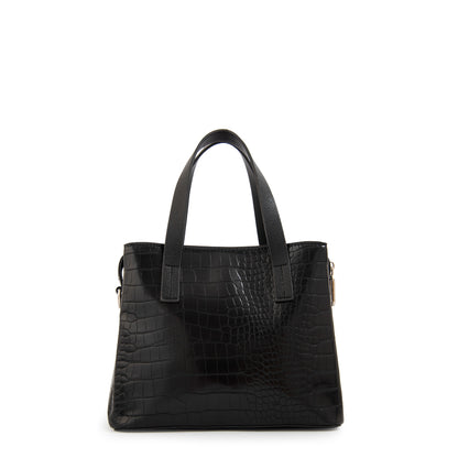 Cartera Dos Asas Pequeña Aurora Negro Especial