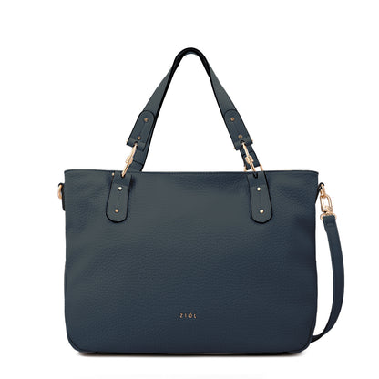 Cartera Dos Asas Barbara Azul