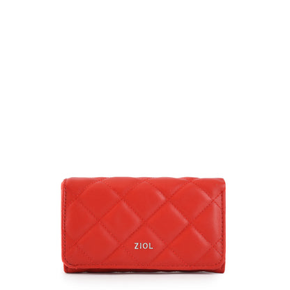 Billetera Acordeon Bouffi Rojo