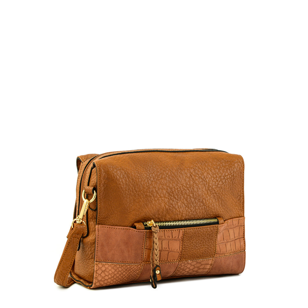 Crossbody Cuadrille Camel