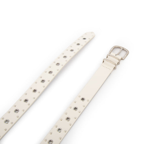 Cinturon Evelyn Blanco Crudo