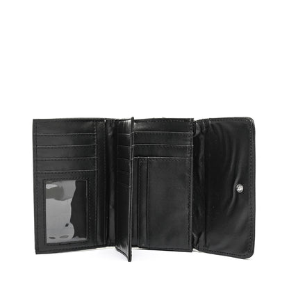 Billetera Cierre Exterior Fraila Negro