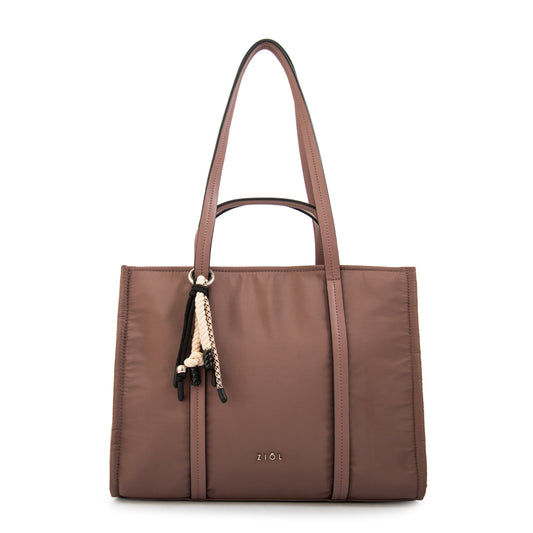 Cartera Dos Asas Lola Rosado Viejo