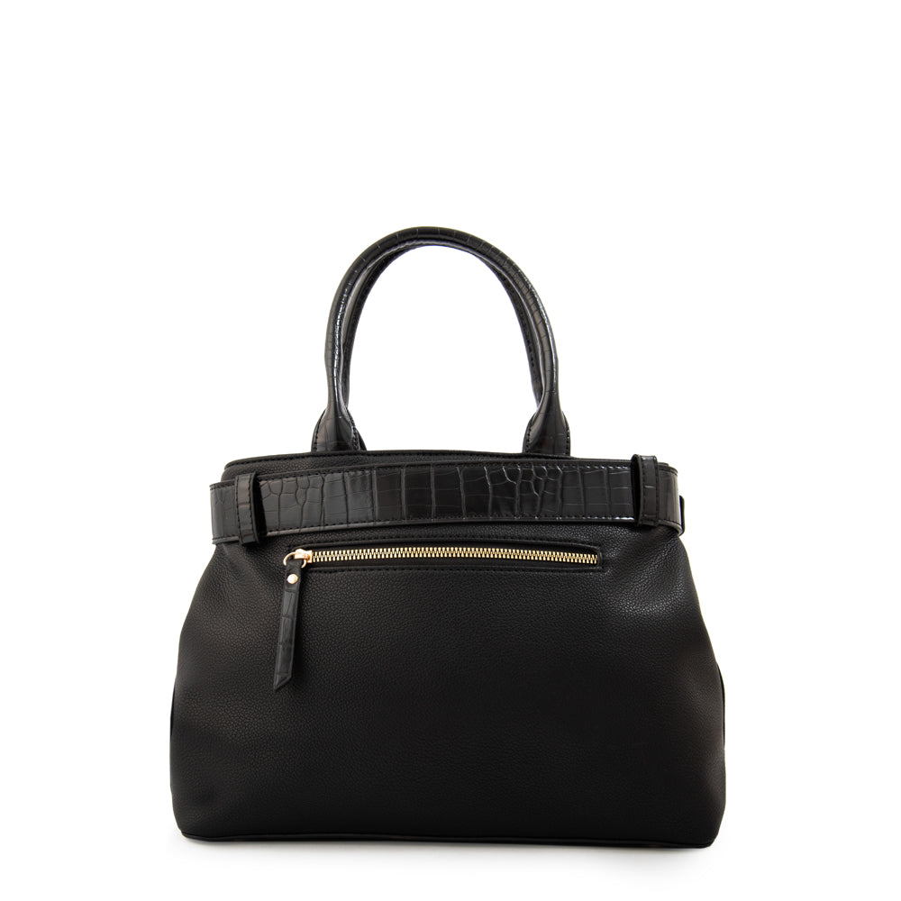 Cartera Dos Asas Marina Negro