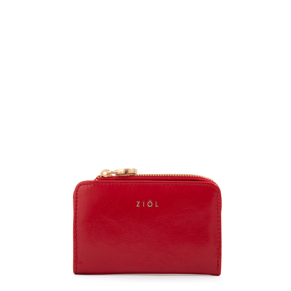 Billetera Pequeña Melody Rojo