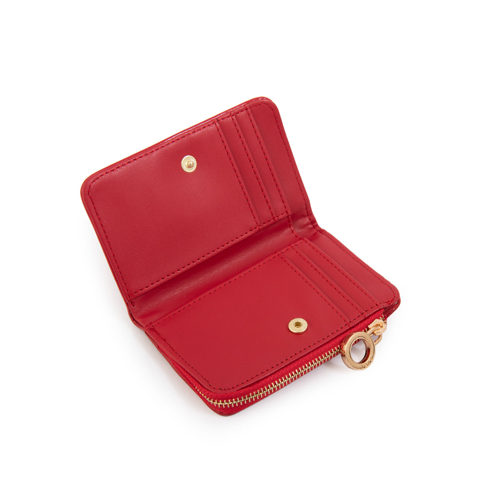 Billetera Pequeña Melody Rojo