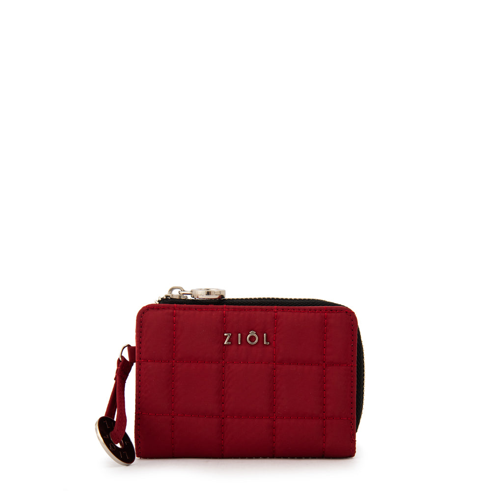 Billetera Pequeña Muga Rojo